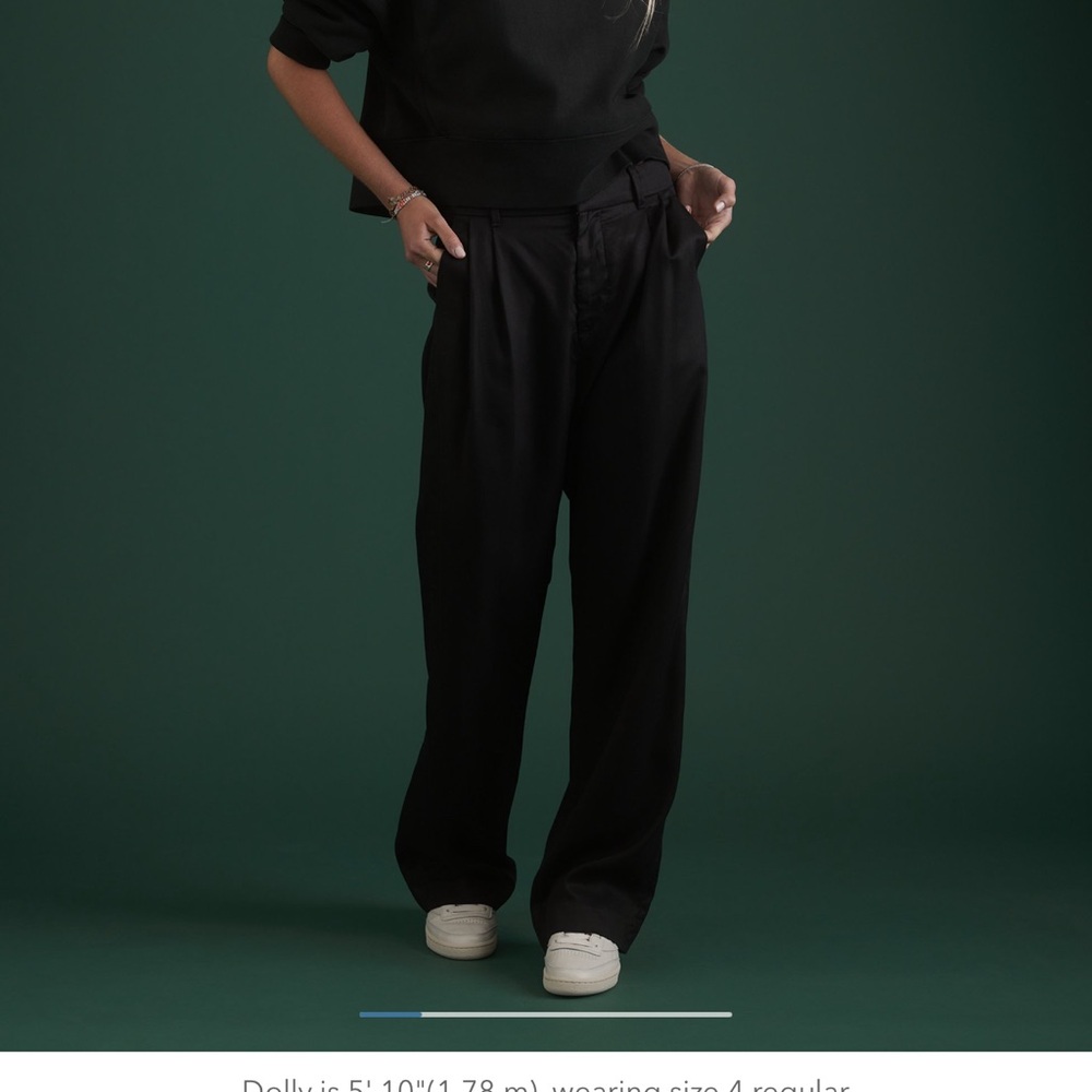 American Eagle Outfitters Women's Black Trousers